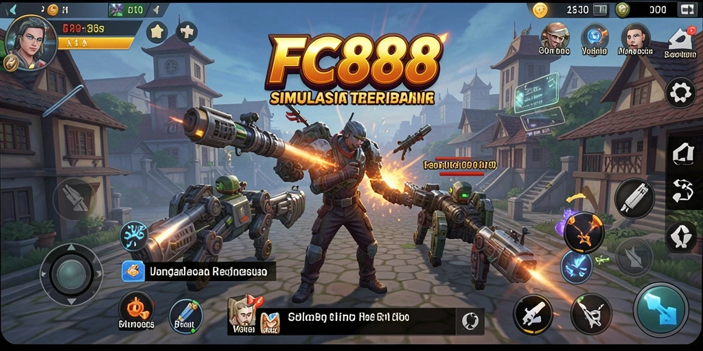 Screenshot gameplay menampilkan pengalaman simulasi yang mendalam.