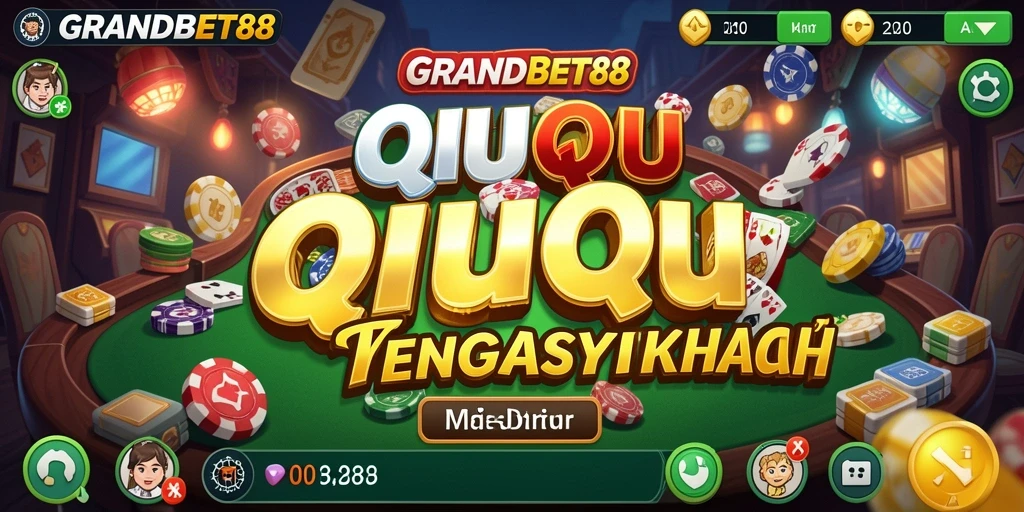 Tampilan gameplay QiuQiu yang seru dan mengasyikkan.