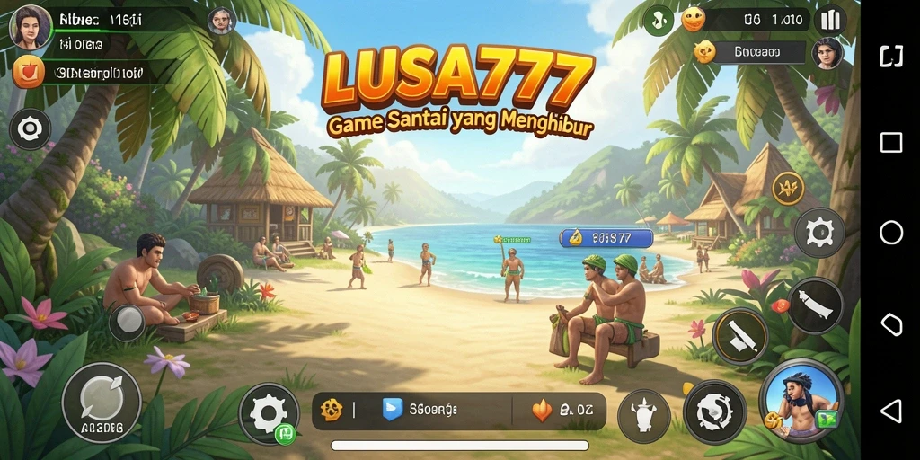 Gameplay LUSA777 yang ceria dan menghibur dalam satu tampilan.