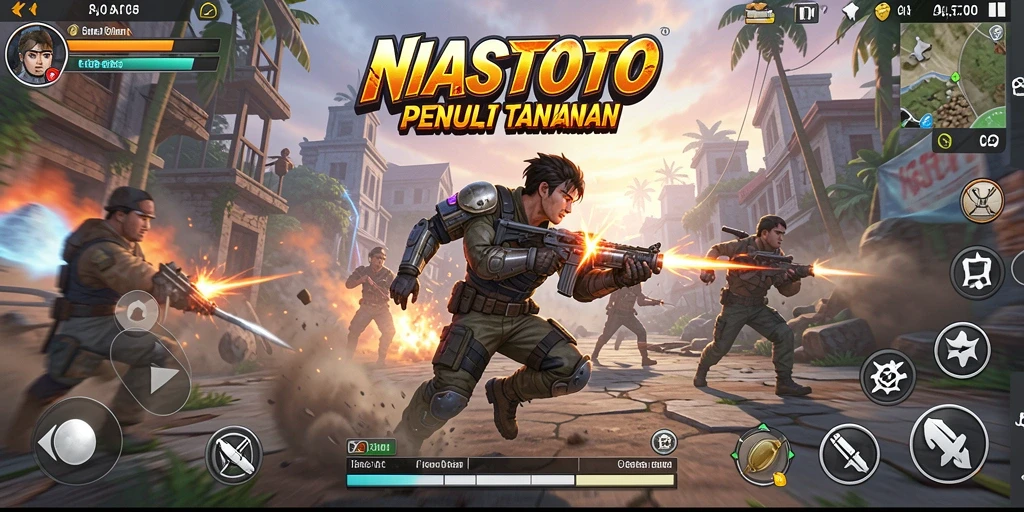 Tampilan gameplay NIASTOTO yang mendebarkan dan penuh aksi.