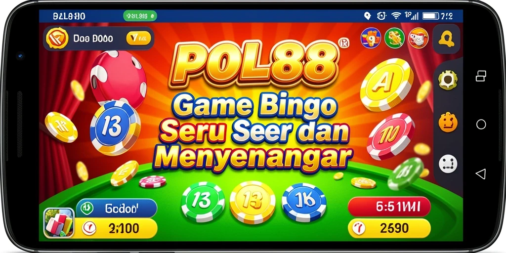 Tampilan gameplay Bingo yang seru dan interaktif di POL88.