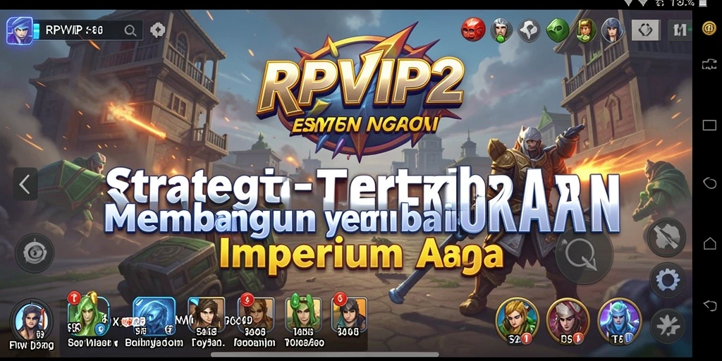 Tampilan screenshot RPVIP2 menampilkan aksi strategis yang mendebarkan.